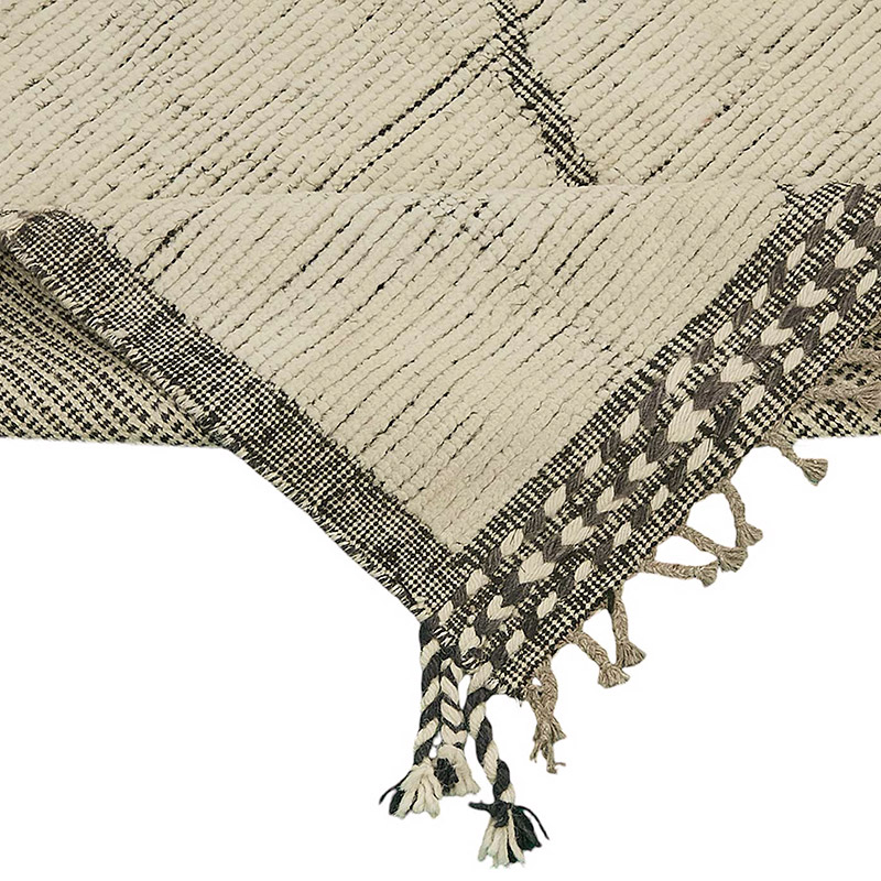 Nueva Alfombra Tejida a Mano de Estilo Marroquí - 263 cm x 381 cm - K0083949