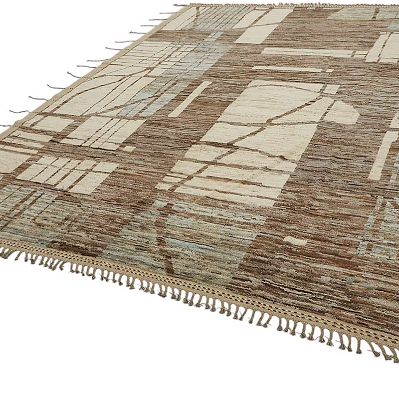 Yeni Fas Tarzi El Dokuma Hali - 286 cm x 365 cm - K0083952