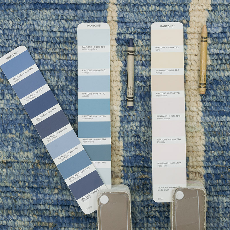 Yeni Fas Tarzi El Dokuma Hali - 295 cm x 369 cm - K0083953