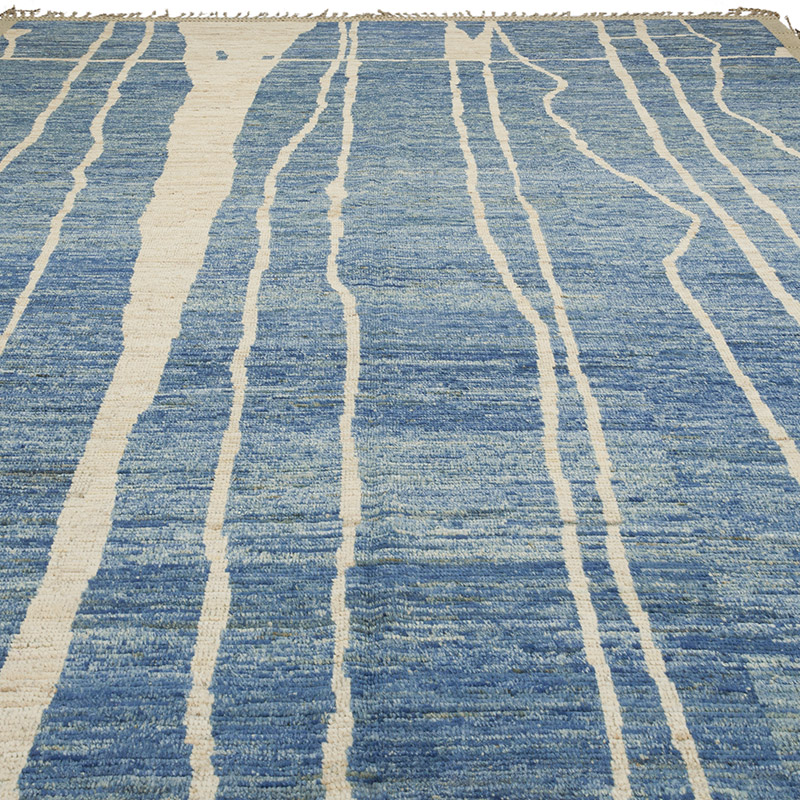 Yeni Fas Tarzi El Dokuma Hali - 295 cm x 369 cm - K0083953