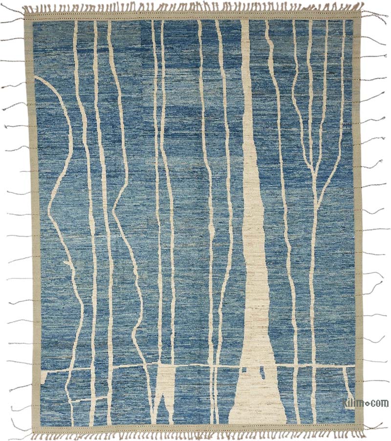 Yeni Fas Tarzi El Dokuma Hali - 288 cm x 369 cm - K0083953