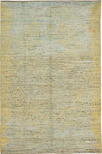 Yeni Fas Tarzı El Dokuma Halı - 200 cm x 305 cm