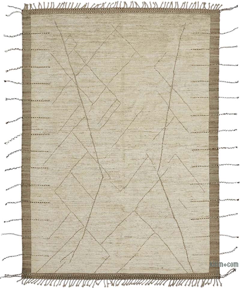 Yeni Fas Tarzi El Dokuma Hali - 206 cm x 295 cm - K0083963