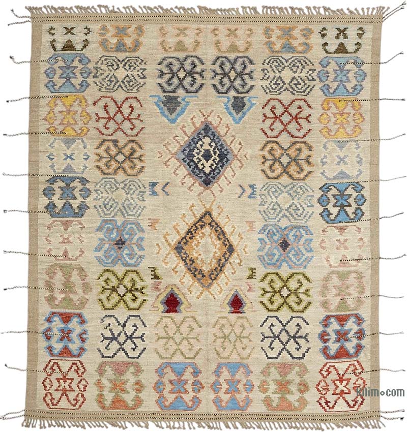 New Hand-Knotted Rug - 8' 3" x 9' 11" (99" x 119") - K0083968