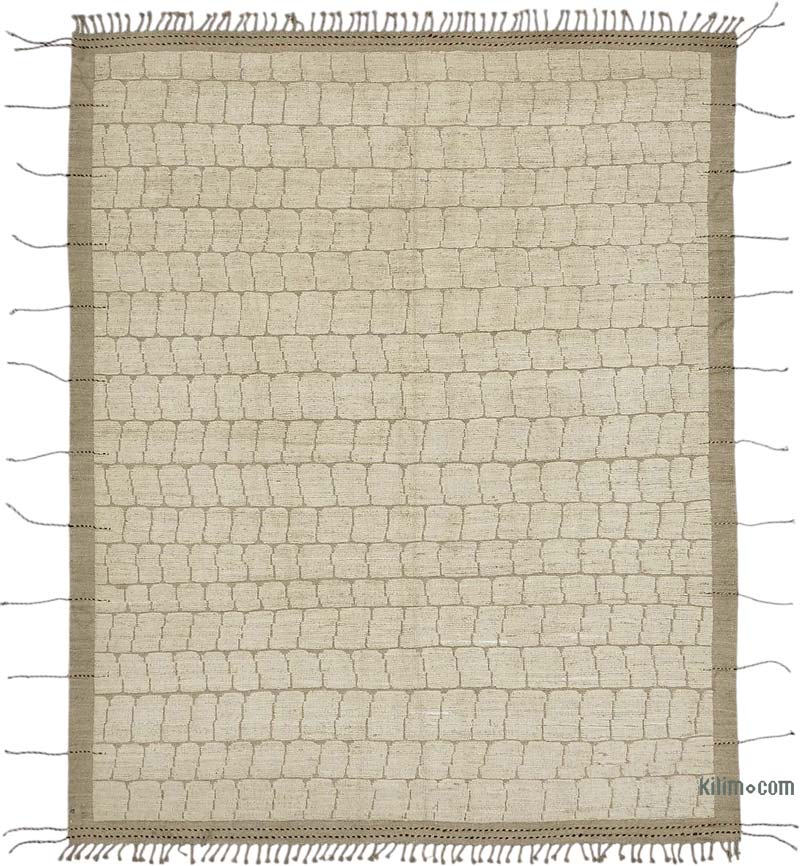 Yeni Fas Tarzi El Dokuma Hali - 249 cm x 312 cm - K0083972