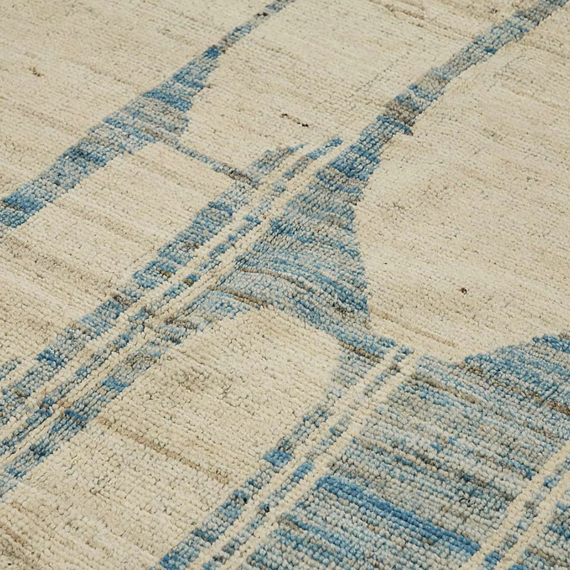 Nueva Alfombra Tejida a Mano de Estilo Marroquí - 212 cm x 311 cm - K0083973