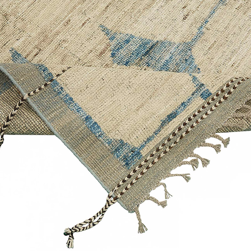 Nueva Alfombra Tejida a Mano de Estilo Marroquí - 212 cm x 311 cm - K0083973
