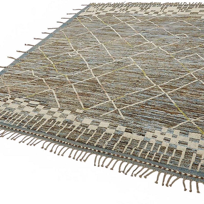Yeni Fas Tarzi El Dokuma Hali - 258 cm x 304 cm - K0083975