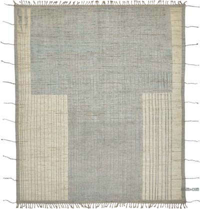 Nueva Alfombra Tejida a Mano de Estilo Marroquí - 256 cm x 308 cm