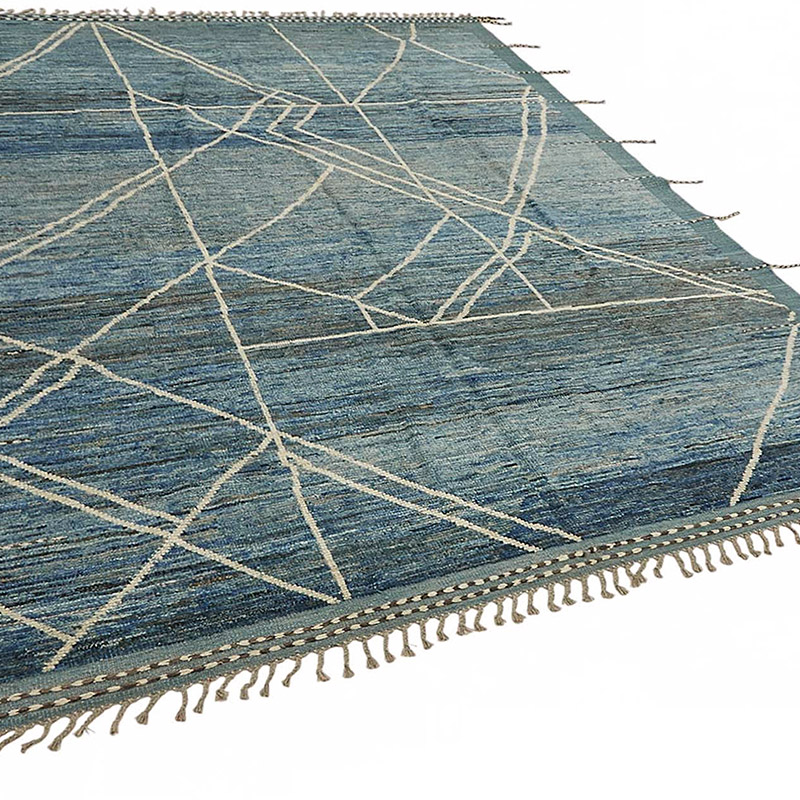 Yeni Fas Tarzi El Dokuma Hali - 249 cm x 304 cm - K0083978