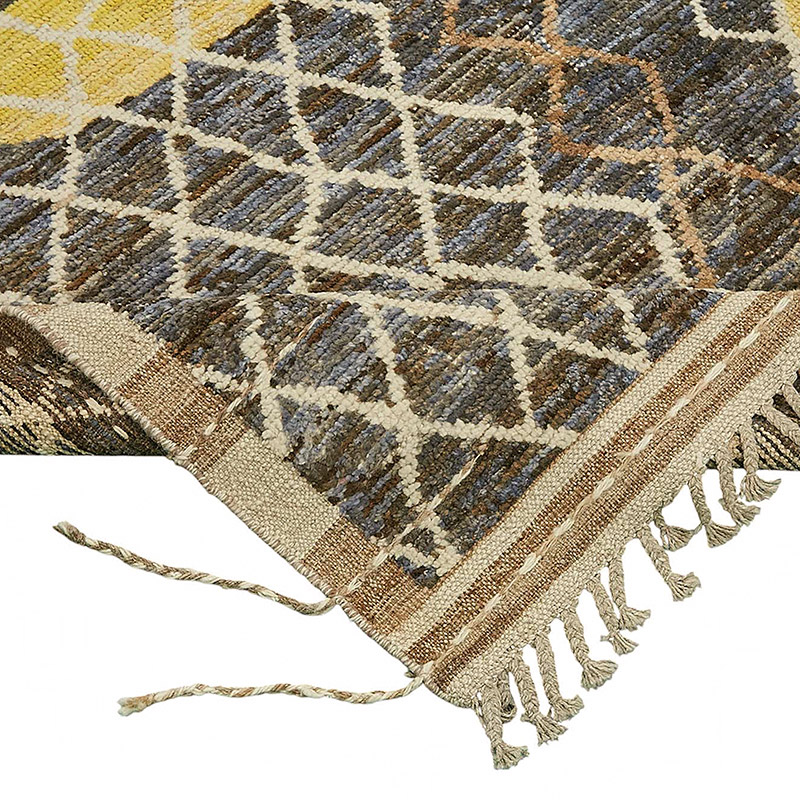 Nueva Alfombra Tejida a Mano de Estilo Marroquí - 208 cm x 308 cm - K0083982