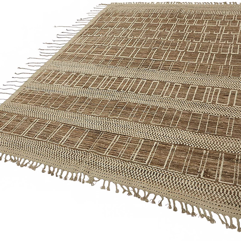 New Moroccan Style Hand-Knotted Rug - 6' 8" x 9' 8" (80" x 116") - K0083983