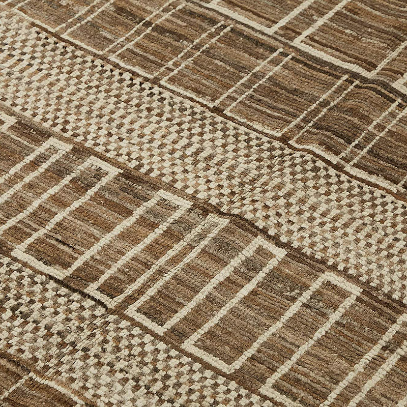 New Moroccan Style Hand-Knotted Rug - 6' 8" x 9' 8" (80" x 116") - K0083983