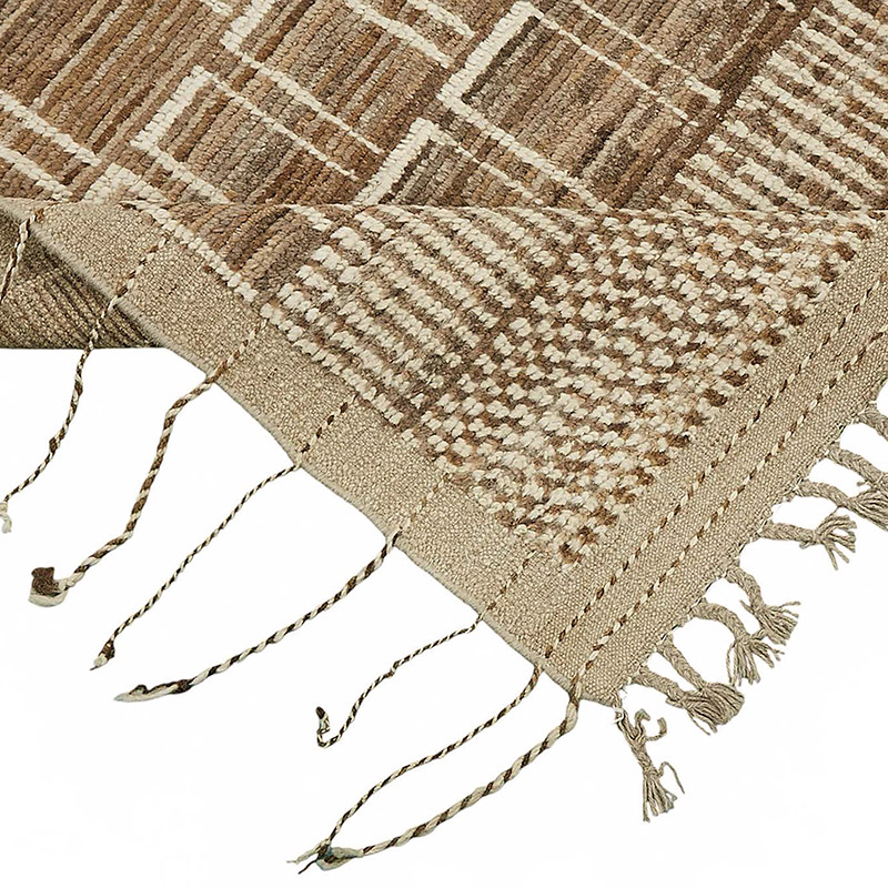 New Moroccan Style Hand-Knotted Rug - 6' 8" x 9' 8" (80" x 116") - K0083983