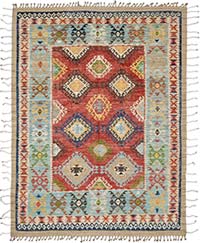 New Hand-Knotted Rug - 7' 6" x 9' 10" (90" x 118")