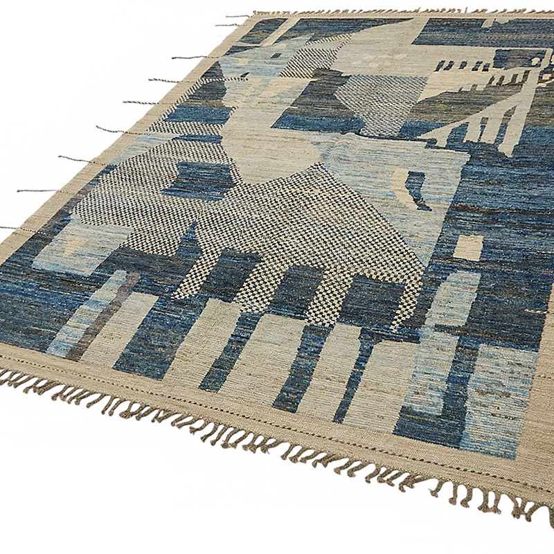 Yeni Fas Tarzi El Dokuma Hali - 204 cm x 305 cm - K0083988