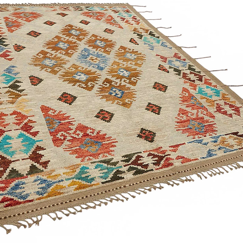 New Hand-Knotted Rug - 6' 11" x 10' 1" (83" x 121") - K0083998