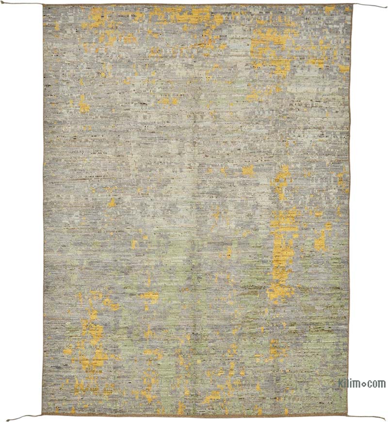 Nueva Alfombra Tejida a Mano de Estilo Marroquí - 200 cm x 283 cm - K0084001
