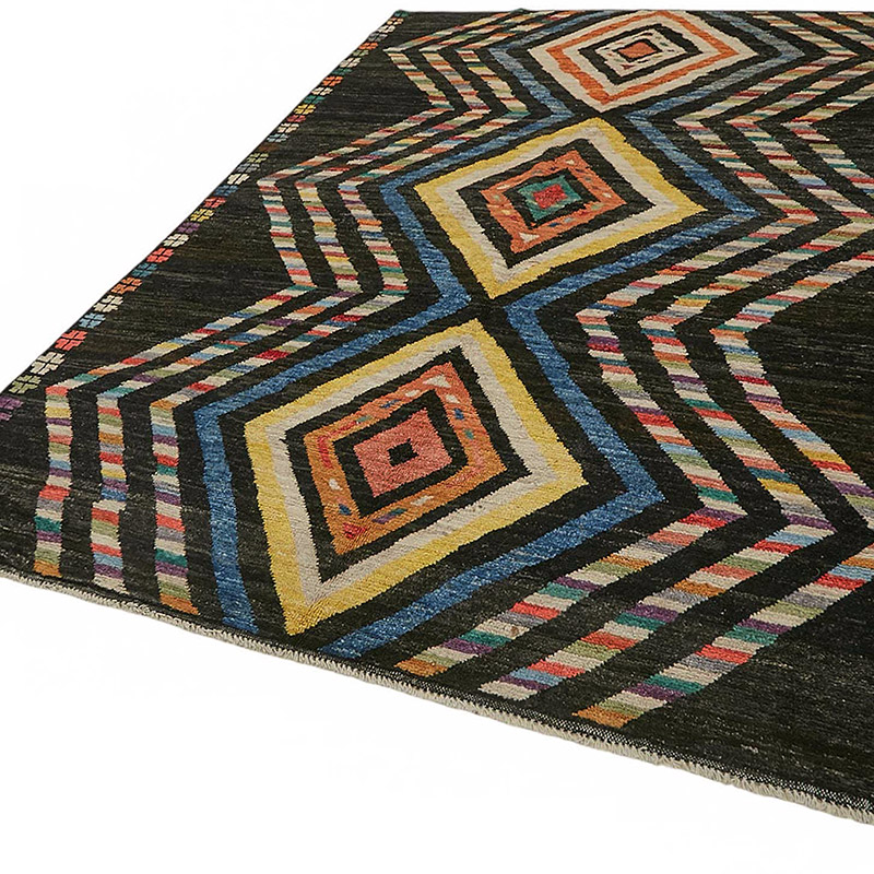 New Moroccan Style Hand-Knotted Rug - 6' 9" x 9' 6" (81" x 114") - K0084008