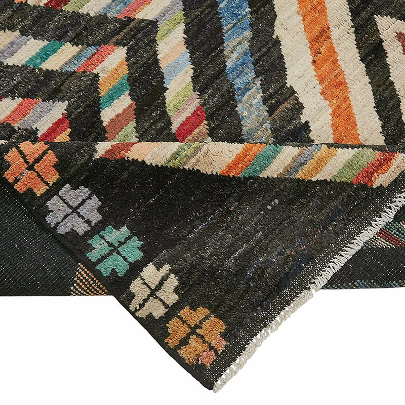 New Moroccan Style Hand-Knotted Rug - 6' 9" x 9' 6" (81" x 114") - K0084008