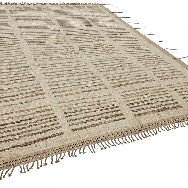 Nueva Alfombra Tejida a Mano de Estilo Marroquí - 276 cm x 358 cm - K0084010