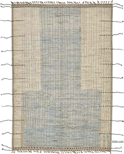Yeni Fas Tarzi El Dokuma Hali - 204 cm x 300 cm