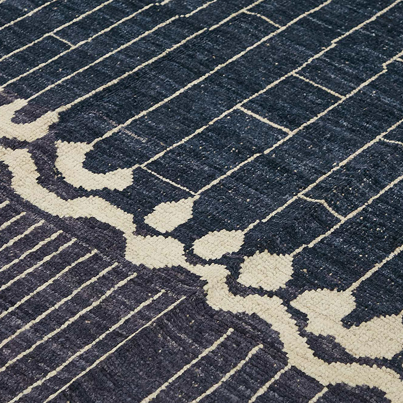 Nueva Alfombra Tejida a Mano de Estilo Marroquí - 253 cm x 299 cm - K0084012