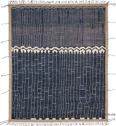 Yeni Fas Tarzi El Dokuma Hali - 253 cm x 299 cm