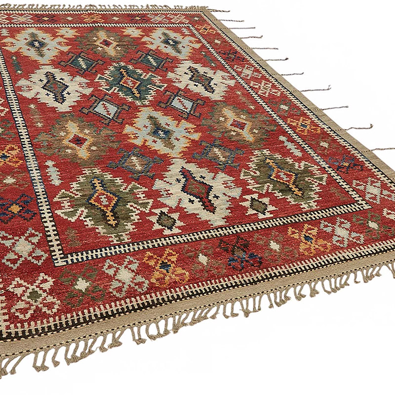 New Hand-Knotted Rug - 6' 9" x 9' 10" (81" x 118") - K0084014