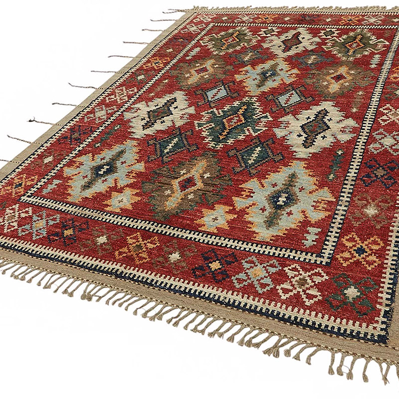 New Hand-Knotted Rug - 6' 9" x 9' 10" (81" x 118") - K0084014