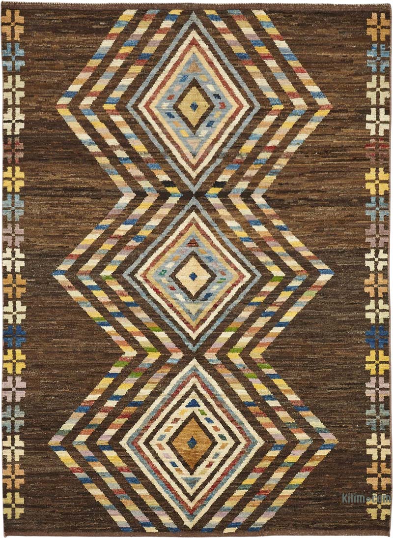 Yeni Fas Tarzi El Dokuma Hali - 174 cm x 245 cm - K0084015