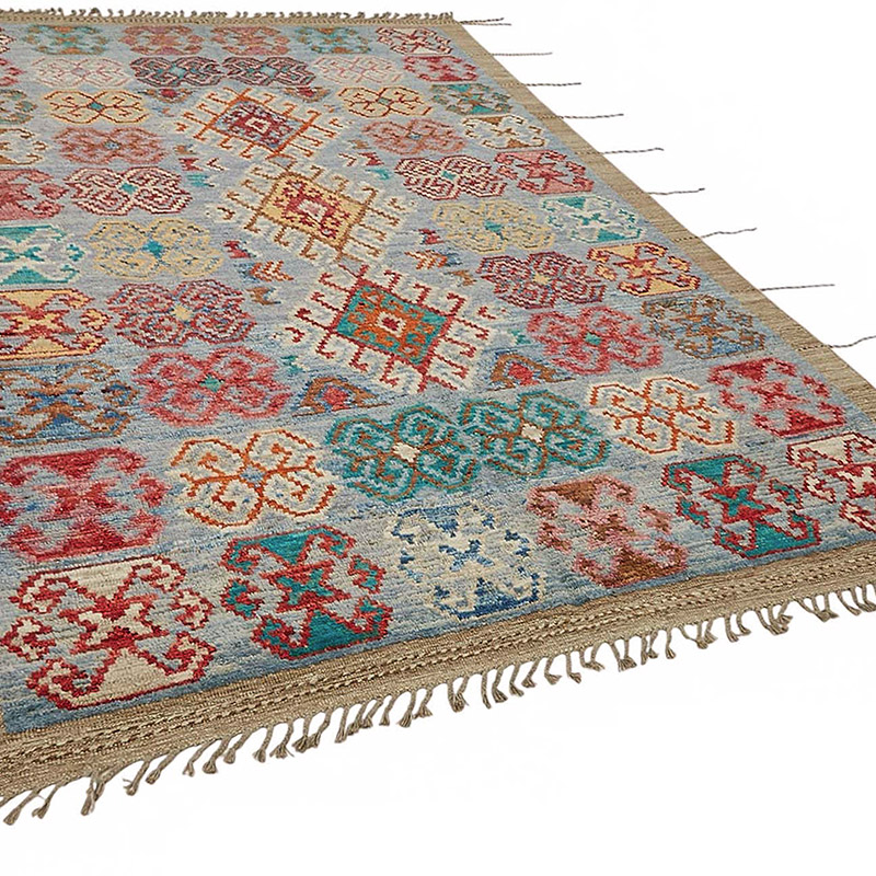 New Hand-Knotted Rug - 6' 8" x 10' 3" (80" x 123") - K0084020