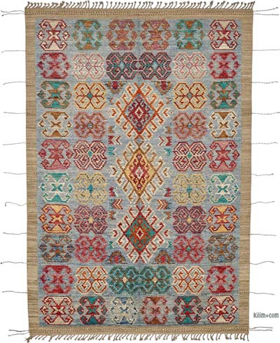 New Hand-Knotted Rug - 6' 8" x 10' 3" (80" x 123")