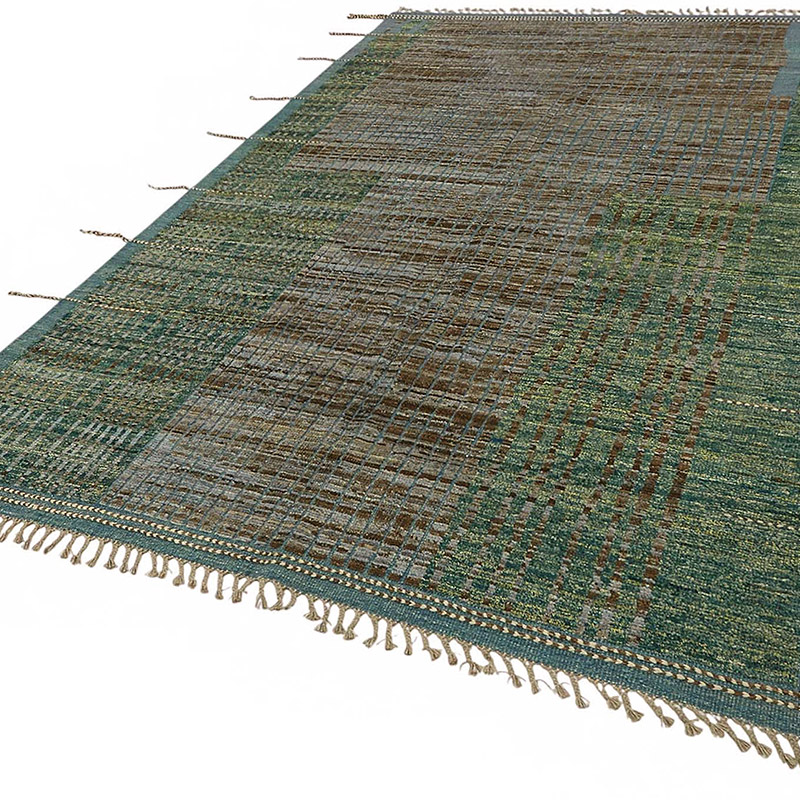 Nueva Alfombra Tejida a Mano de Estilo Marroquí - 207 cm x 308 cm - K0084026