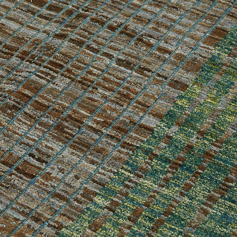 Nueva Alfombra Tejida a Mano de Estilo Marroquí - 207 cm x 308 cm - K0084026