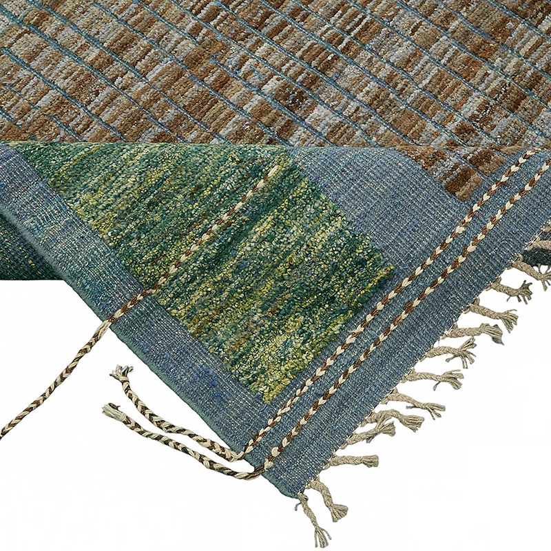 Nueva Alfombra Tejida a Mano de Estilo Marroquí - 207 cm x 308 cm - K0084026