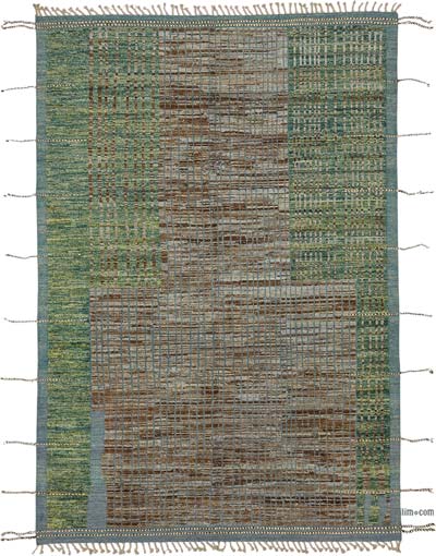 Yeni Fas Tarzi El Dokuma Hali - 207 cm x 308 cm