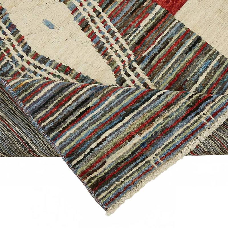 Nueva Alfombra Tejida a Mano de Estilo Marroquí - 170 cm x 231 cm - K0084028