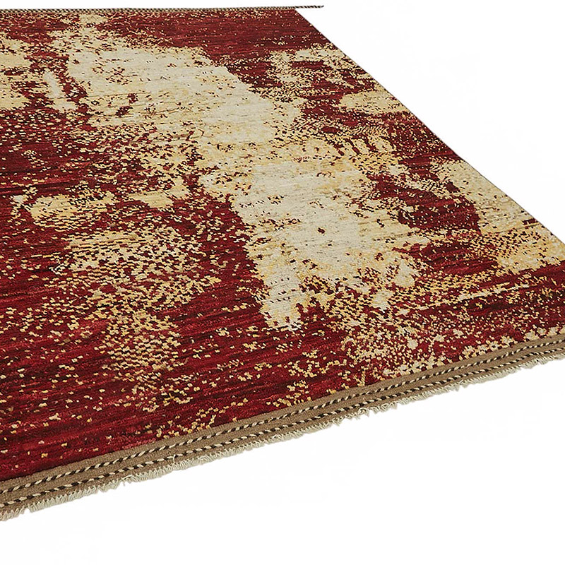 New Hand-Knotted Rug - 6' 8" x 10' 2" (80" x 122") - K0084029