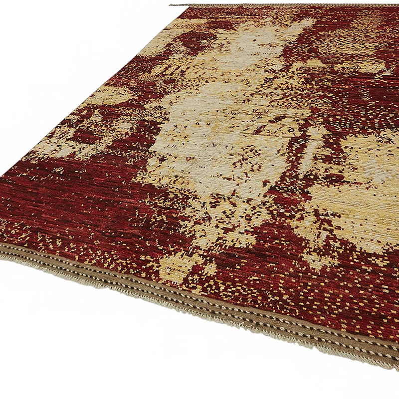 New Hand-Knotted Rug - 6' 8" x 10' 2" (80" x 122") - K0084029