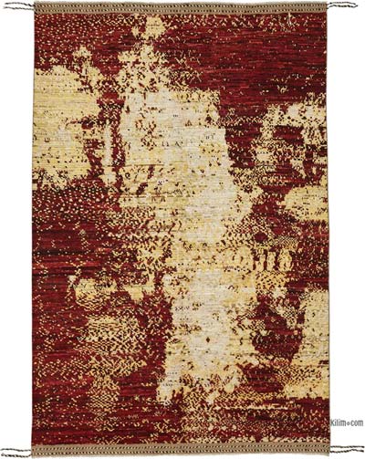 New Hand-Knotted Rug - 6' 8" x 10' 2" (80" x 122")