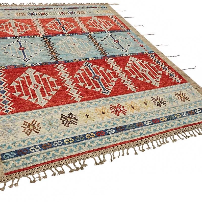 New Hand-Knotted Rug - 6' 9" x 9' 7" (81" x 115") - K0084034