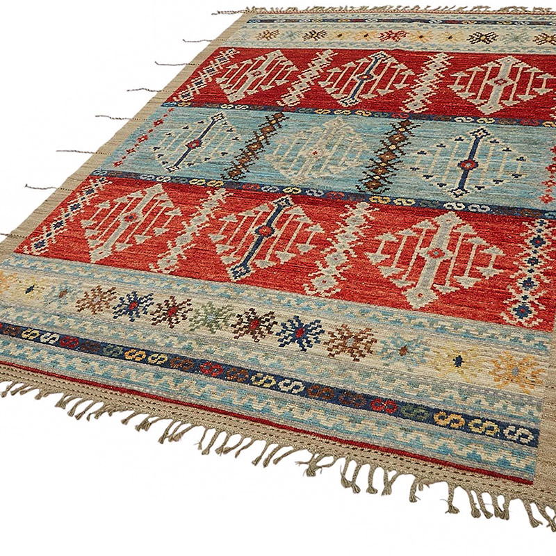 New Hand-Knotted Rug - 6' 9" x 9' 7" (81" x 115") - K0084034