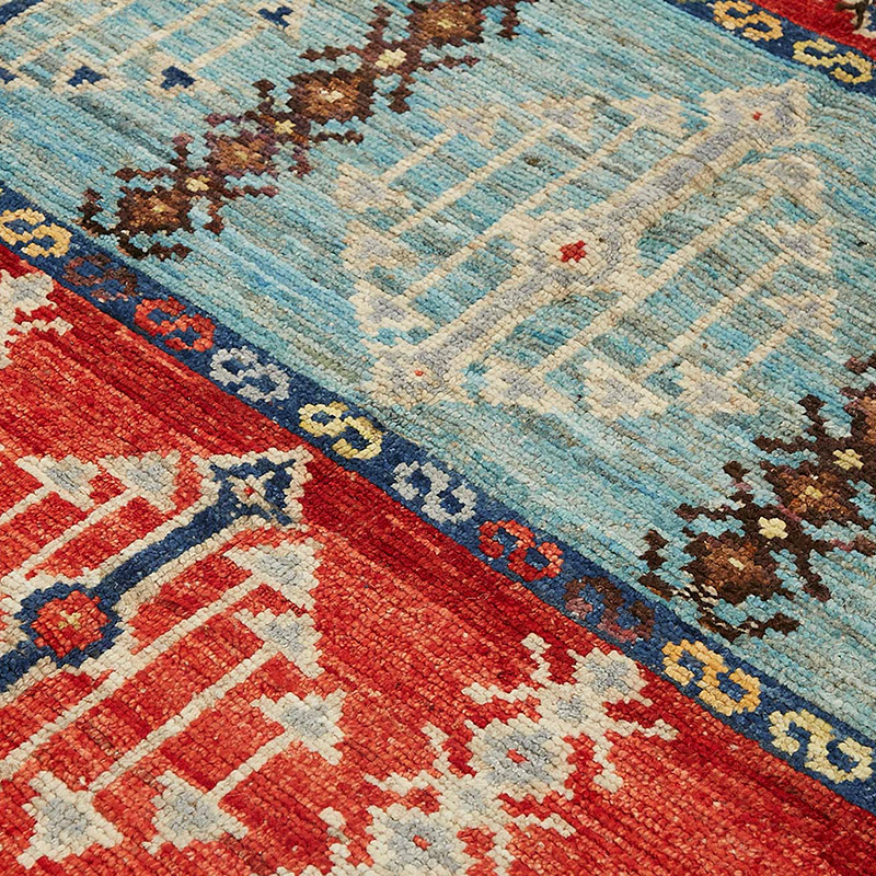 New Hand-Knotted Rug - 6' 9" x 9' 7" (81" x 115") - K0084034
