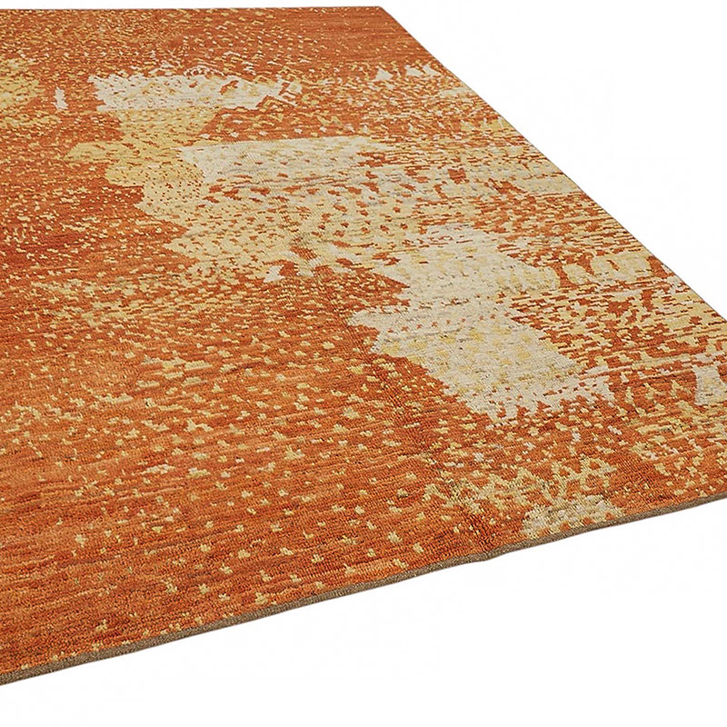 New Hand-Knotted Rug - 6' 7" x 9' 4" (79" x 112") - K0084035