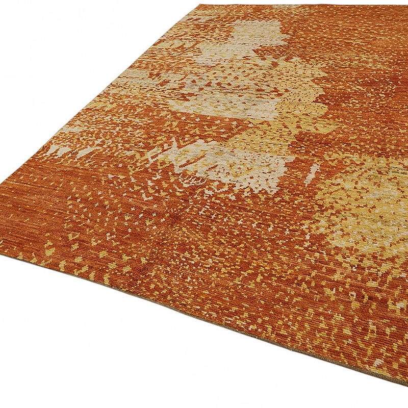 New Hand-Knotted Rug - 6' 7" x 9' 4" (79" x 112") - K0084035