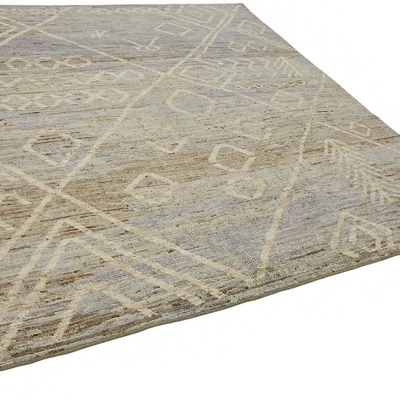 Nueva Alfombra Tejida a Mano de Estilo Marroquí - 251 cm x 285 cm - K0084037