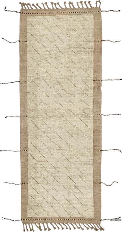 Yeni Fas Tarzi El Dokuma Hali Yolluk - 68 cm x 188 cm
