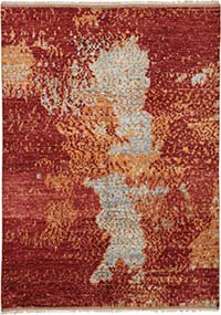 New Hand-Knotted Rug - 5' 6" x 7' 9" (66" x 93")