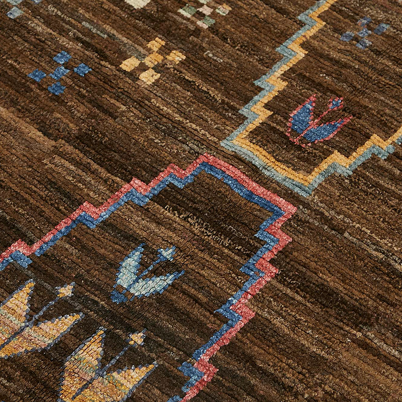 Yeni Fas Tarzi El Dokuma Hali - 145 cm x 200 cm - K0084044